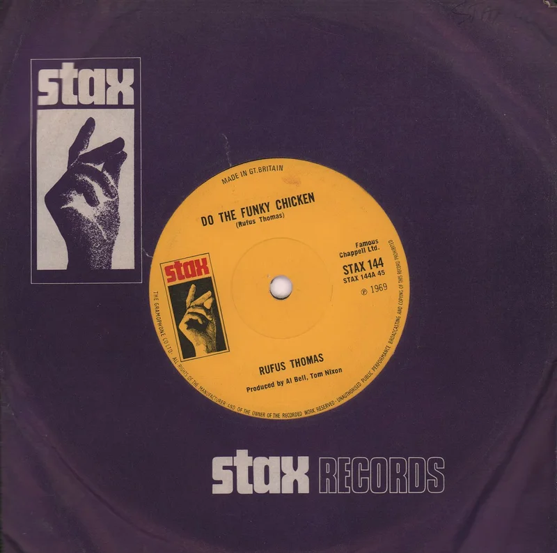 Rufus Thomas Do The Funky Chicken UK 7" vinyl