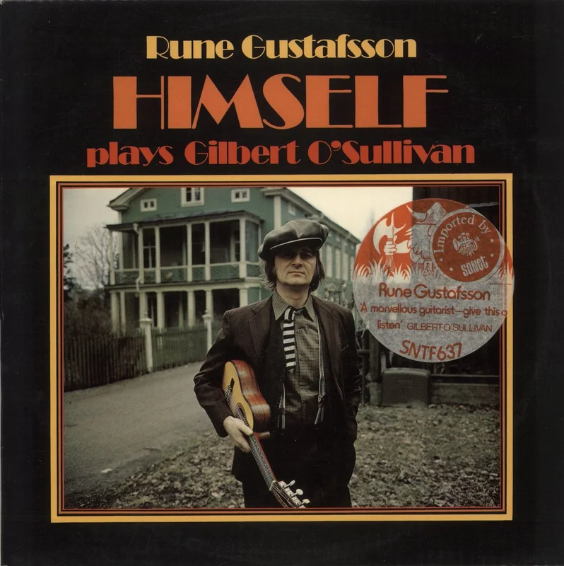 Rune Gustafsson Himself (Plays Gilbert O'Sullivan) Swedish Vinyl LP