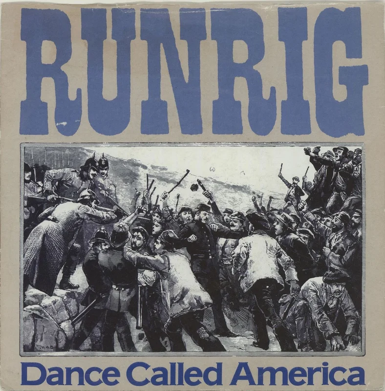 Runrig Dance Called America - EX UK 7" vinyl