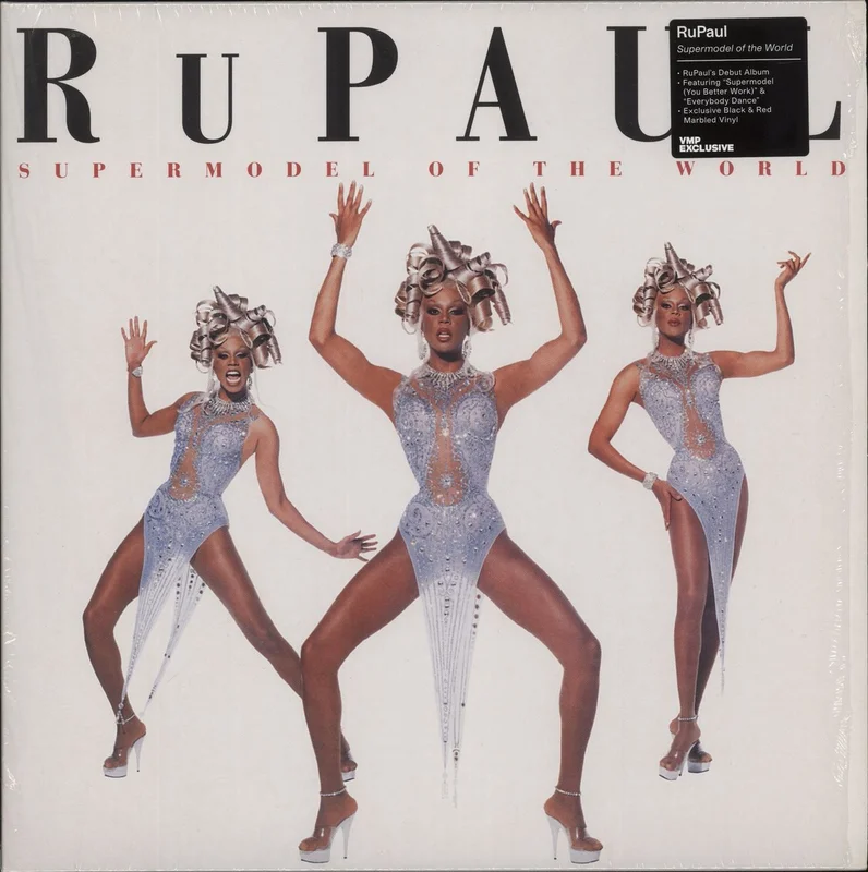 RuPaul Supermodel Of The World Czech Vinyl LP