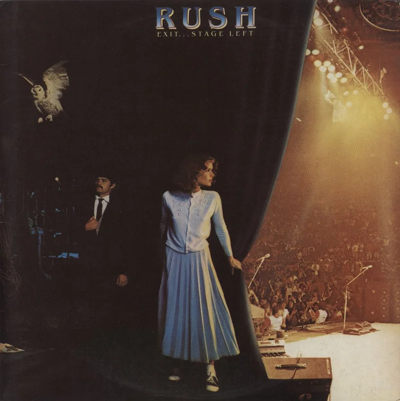 Rush Exit... Stage Left Singapore 2-LP vinyl set