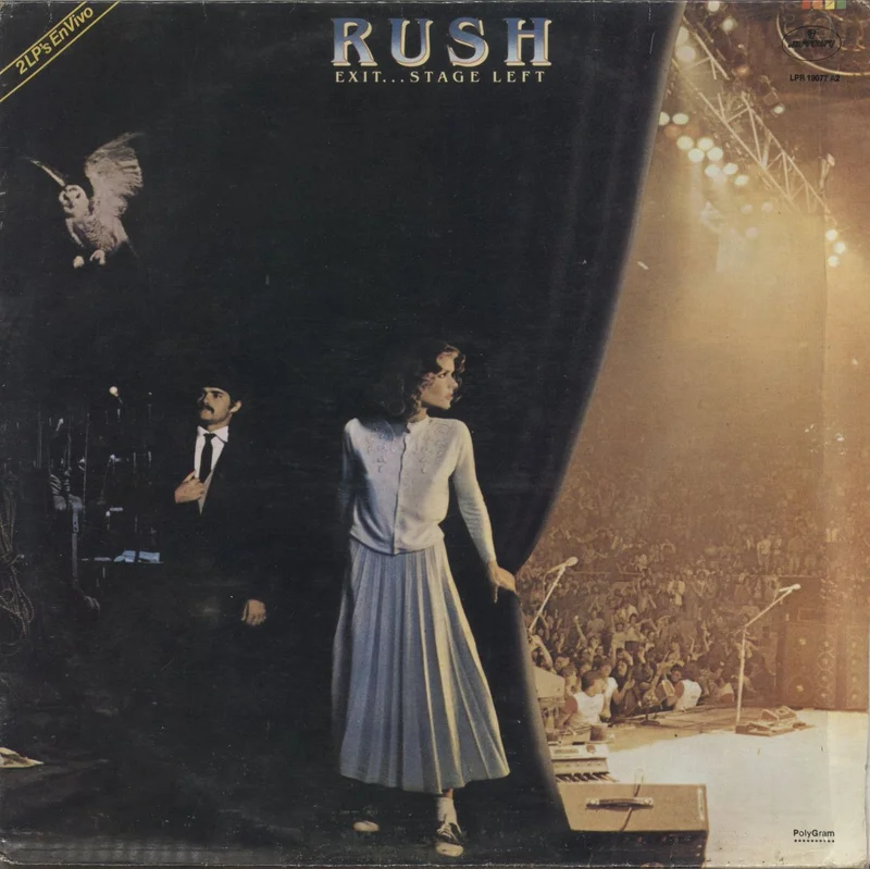Rush Exit Stage Left - VG Mexican 2-LP vinyl set