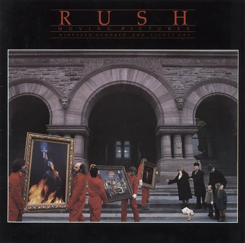 Rush Moving Pictures UK Tour programme