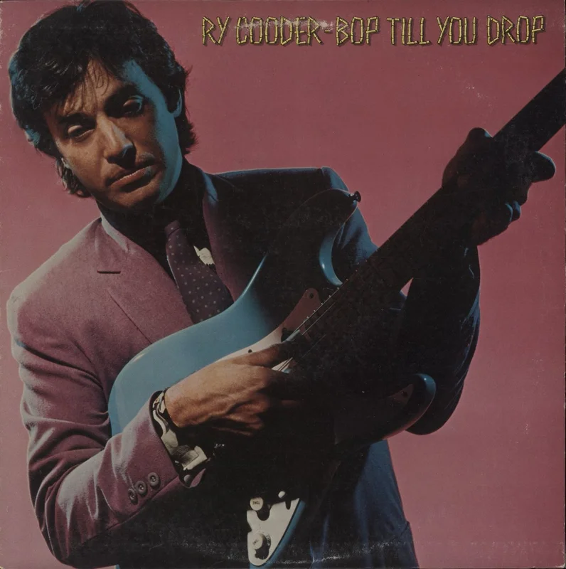 Ry Cooder Bop Till You Drop - Shrink US Vinyl LP