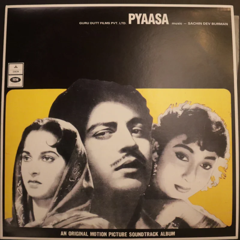 Sachin Dev Burman - Pyaasa (Re - Printed Cover) ( (Used Vinyl - VG+) NJ Marketplace