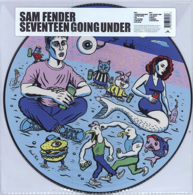 Sam Fender Seventeen Going Under UK Picture disc LP
