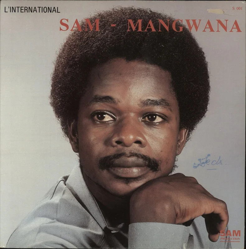 Sam Mangwana L'International Sam - Mangwana French Vinyl LP
