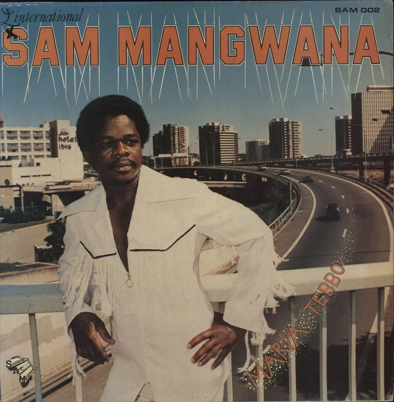 Sam Mangwana Maria Tebbo French Vinyl LP