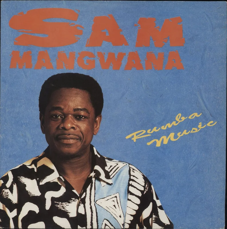 Sam Mangwana Rumba Music French Vinyl LP