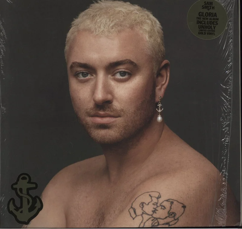 Sam Smith Gloria - Gold Vinyl + Signed Art Card UK Vinyl LP