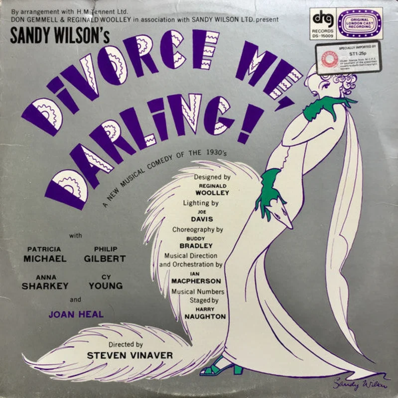 Sandy Wilson, Patricia Michael, Philip Gilbert, Anna Sharkey, Cy Young, Joan Heal, Jenny Wren - Divorce Me, Darling!