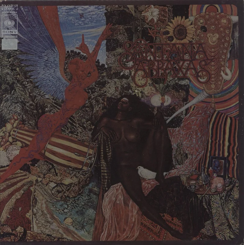 Santana Abraxas - Quadraphonic Japanese Vinyl LP