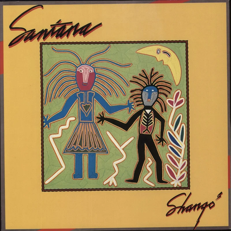 Santana Shango Japanese Vinyl LP