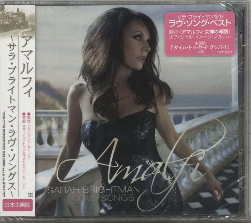 Sarah Brightman Amalfi ~ Love Songs Japanese CD album