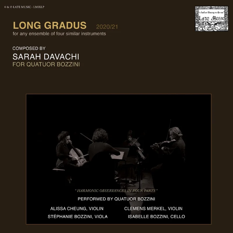 Sarah Davachi Long Gradus