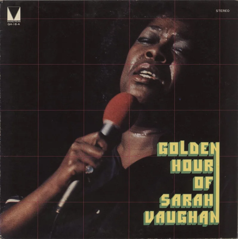 Sarah Vaughan Golden Hour Of Sarah Vaughan Japanese Promo Vinyl LP