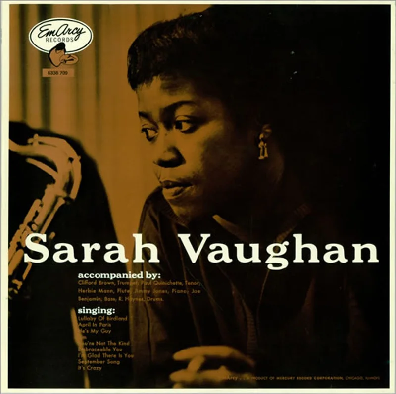 Sarah Vaughan Sarah Vaughan Dutch Vinyl LP