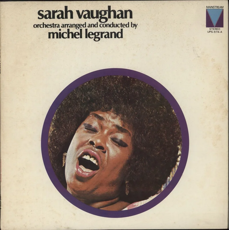 Sarah Vaughan Sarah Vaughan Japanese Promo Vinyl LP