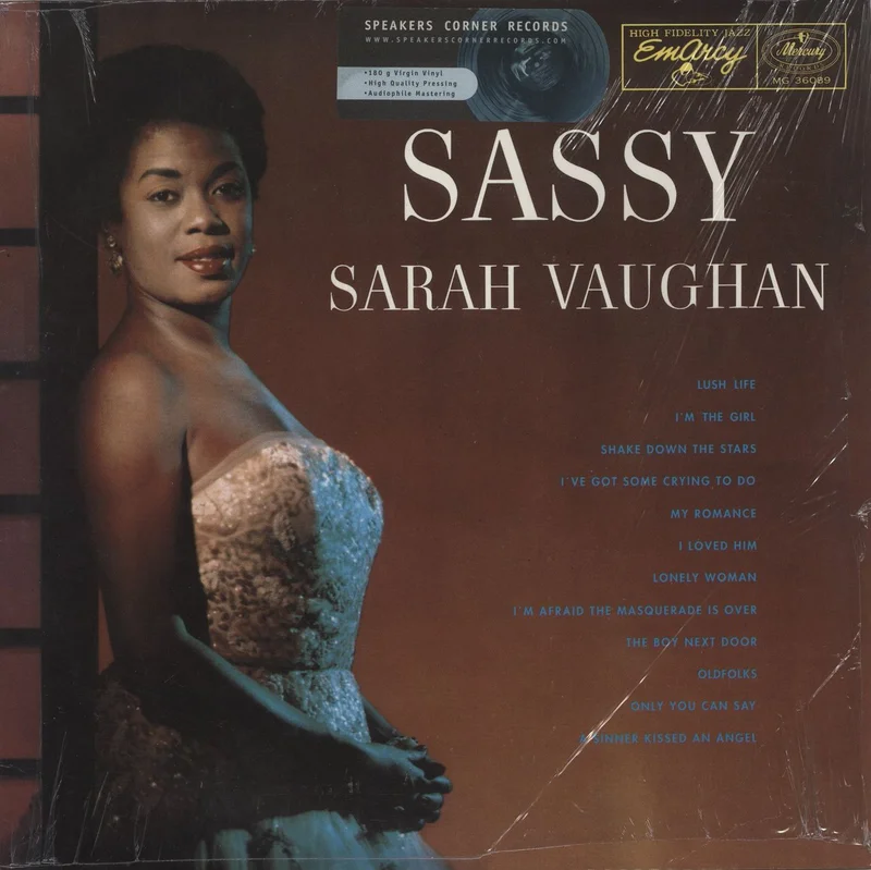Sarah Vaughan Sassy - 180gm UK Vinyl LP