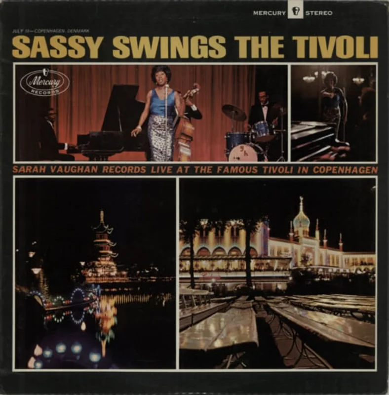 Sarah Vaughan Sassy Swings The Tivoli UK Vinyl LP