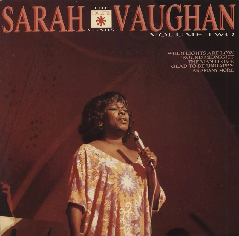 Sarah Vaughan The Roulette Years Volume Two UK Vinyl LP