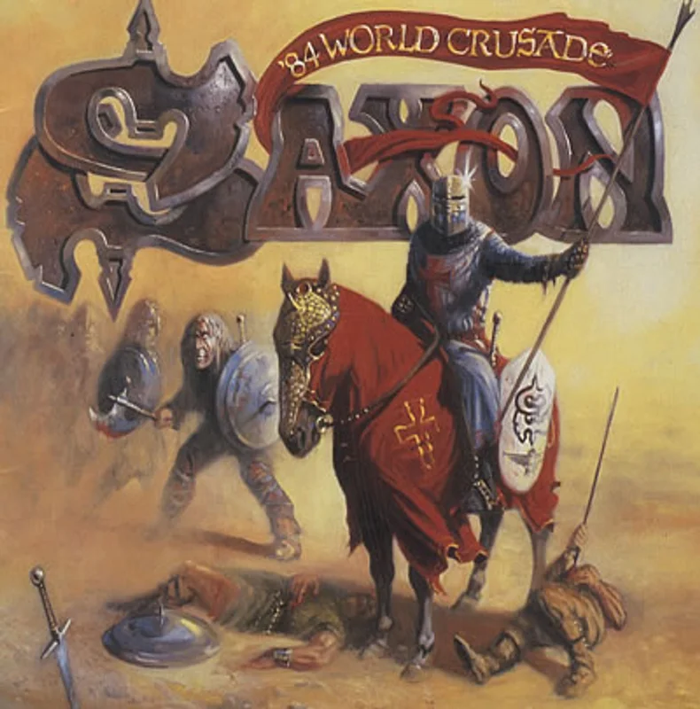 Saxon '84 World Crusade UK Tour programme