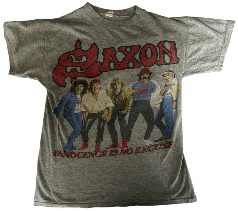 Saxon Innocence Is No Excuse UK T-shirt