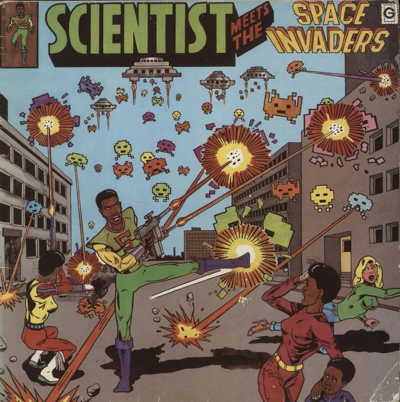 Scientist Scientist Meets The Space Invaders - EX UK Vinyl LP