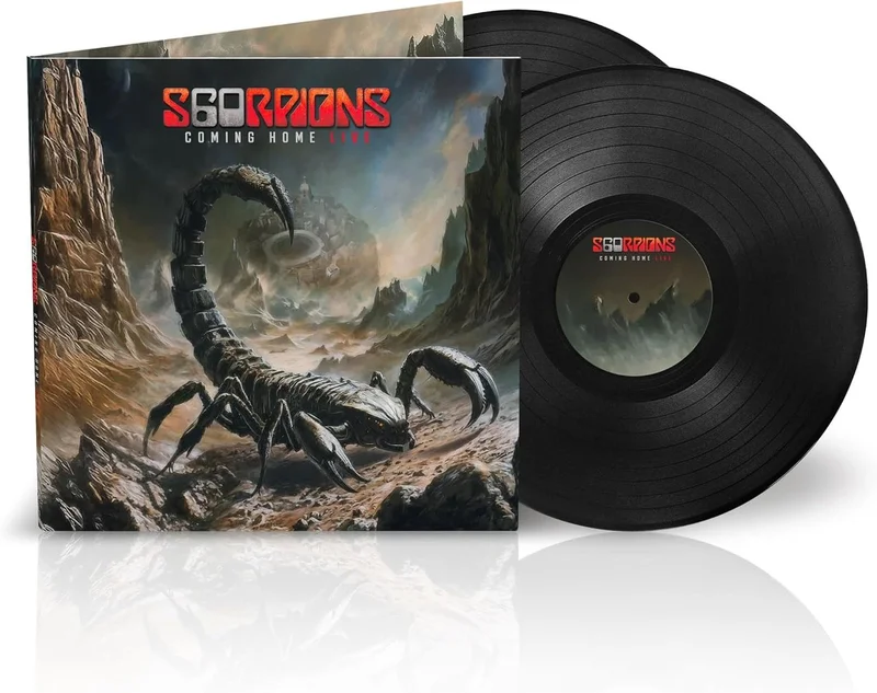 Scorpions Coming Home Live - 180 Gram Black Vinyl - Sealed UK 2-LP vinyl set