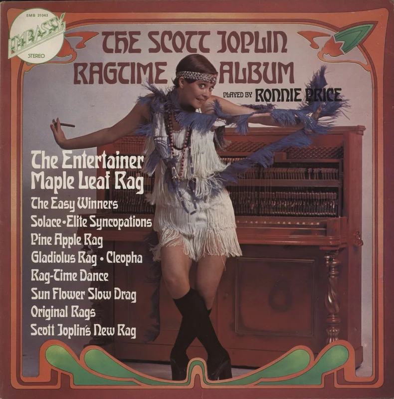 Scott Joplin The Scott Joplin Ragtime Album UK Vinyl LP