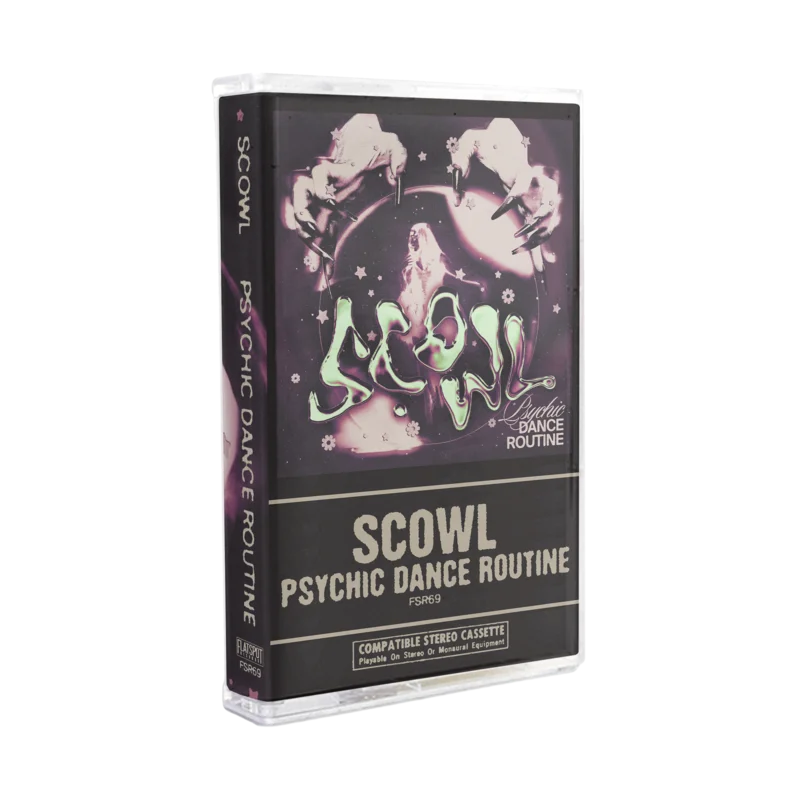 Scowl - Psychic Dance Routine Cassette PURPLE TINT