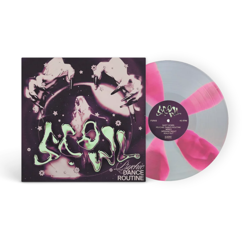 Scowl - Psychic Dance Routine Hot Pink/Silver Cornetto Vinyl