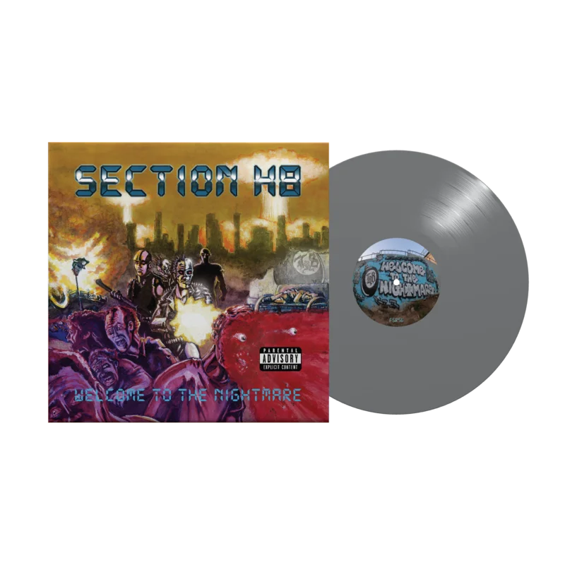Section H8 - Welcome to the Nightmare LP (Silver)