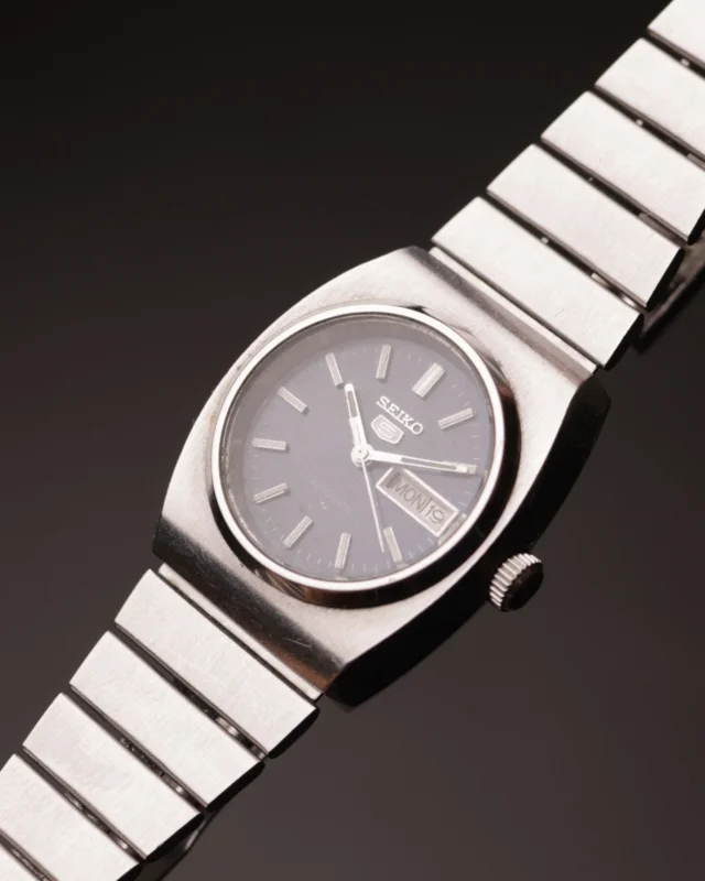 Seiko 5 2206-4050 Vintage Automatic Watch | Japan Made | Day-Date | 1970s