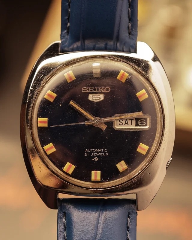 Seiko 5 Blue Dial Automatic  [40mm] 21 Jewels