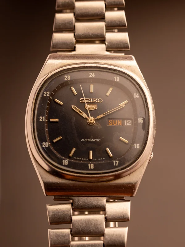 Seiko 5 Railway Time (Ref. 6309-510A) (37mm; Automatic)