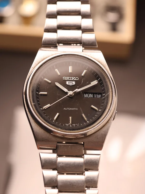 Seiko 5 Railway Time (Ref. 7S26 0530) (34mm; Automatic)