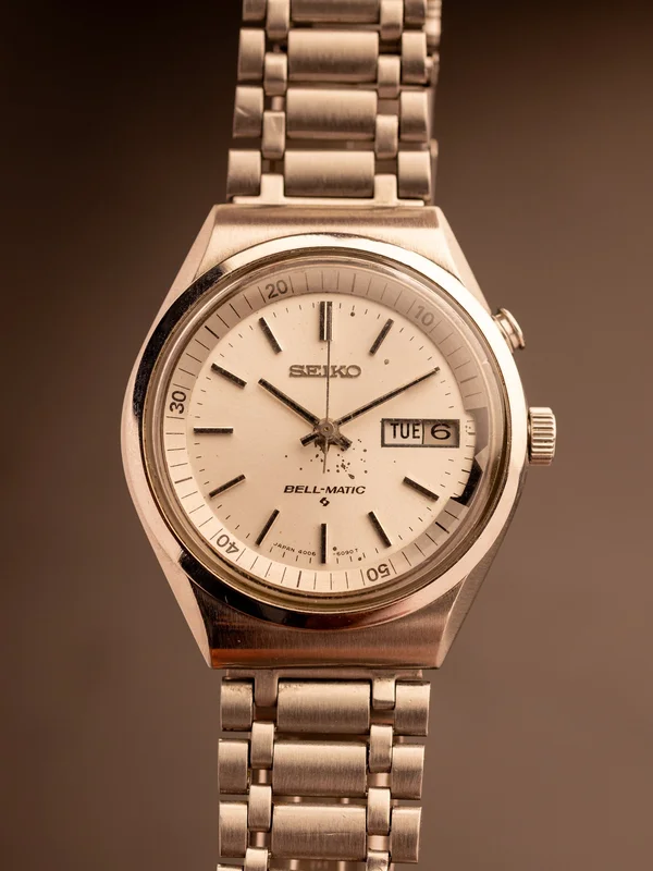 Seiko Bellmatic JDM (Ref. 4006-6070) (37mm; Automatic) (Very Rare)