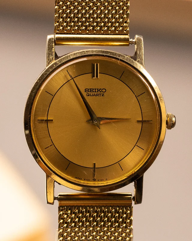 Seiko Gold Round JDM  [35mm] Quartz