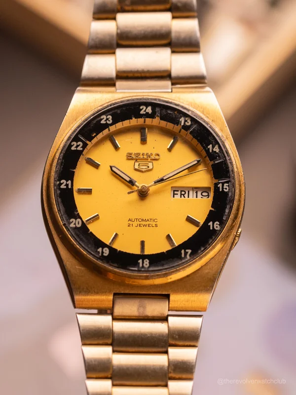 Seiko Railway Time Gold (Ref. 7S26-3160) (36mm; Automatic)