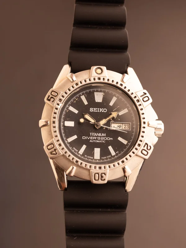 Seiko Titanium Diver (Ref. 7S26-0170 A0) (41mm; Automatic) (Very Rare)