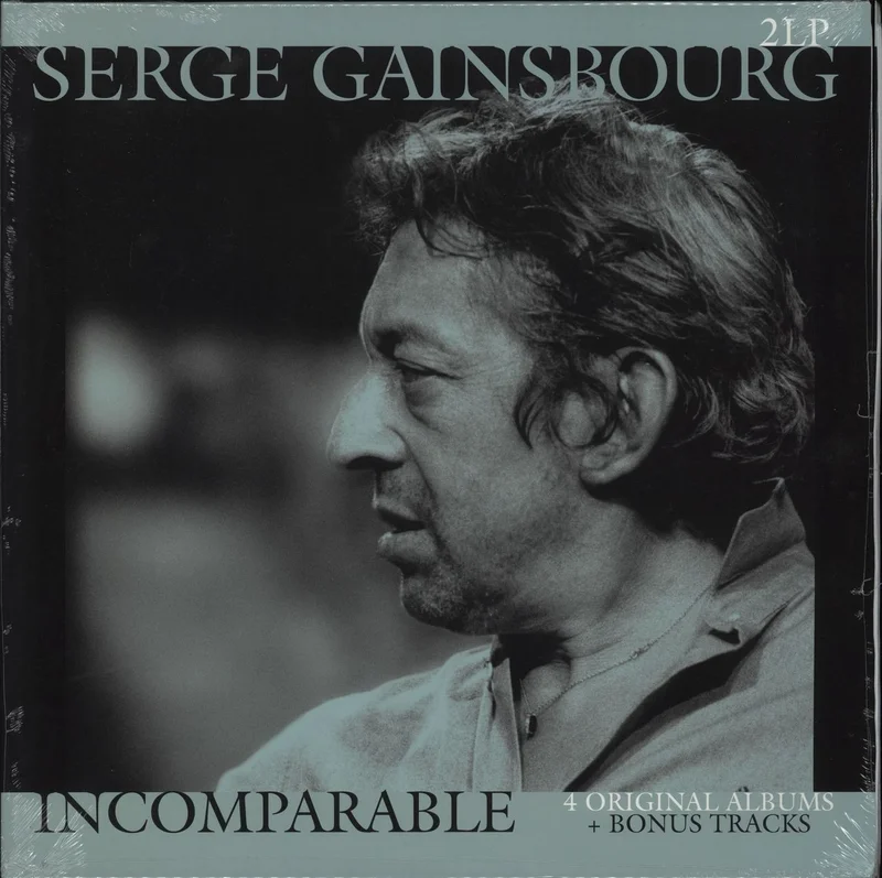 Serge Gainsbourg Incomparable - Sealed UK 2-LP vinyl set
