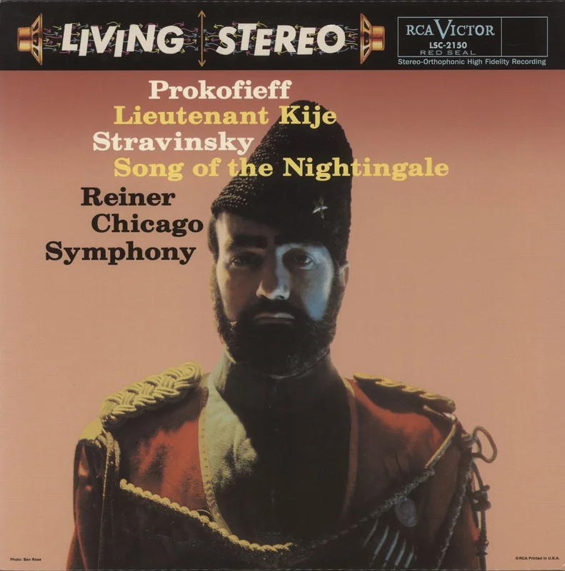 Sergei Prokofiev Lieutenant Kije / Song Of The Nightingale - 180g US Vinyl LP
