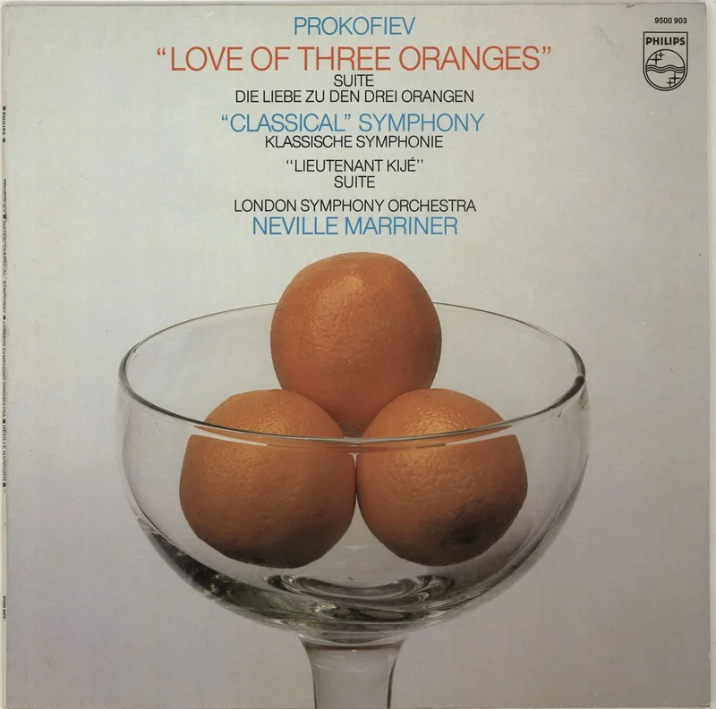 Sergei Prokofiev The Love Of Three Oranges / Lieutenant Kij / "Classical" Symphony Dutch Vinyl LP