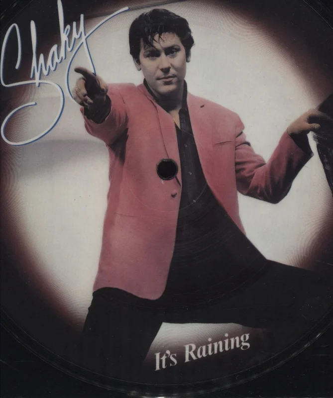 Shakin' Stevens It's Raining UK 7" picture disc