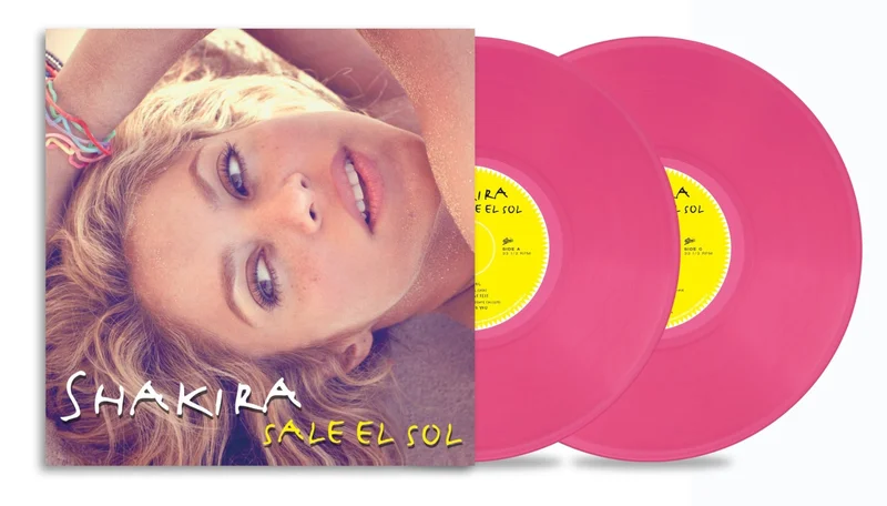 Shakira Sale El Sol (Hot Pink Colored Vinyl,180 Gram Vinyl, Gatefold LP Jacket)
