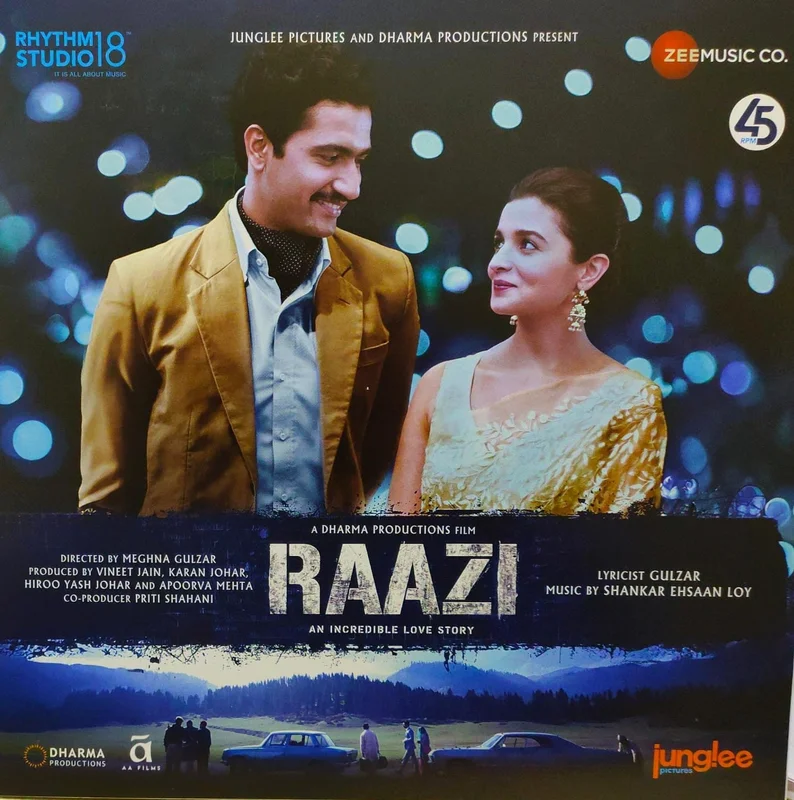 Shankar Ehsaan Loy - Raazi (Arrives in 7 days)