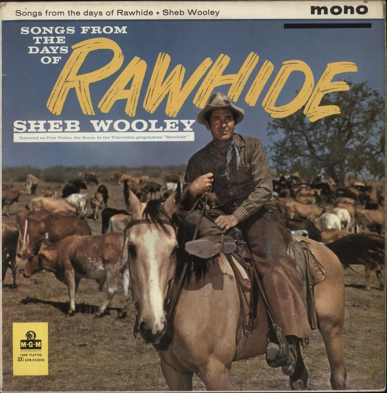 Sheb Wooley Songs From The Days Of Rawhide UK Vinyl LP