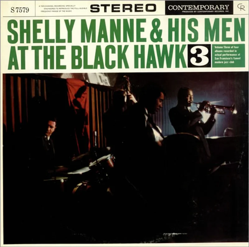 Shelly Manne At The Black Hawk Vol. 3 US Vinyl LP
