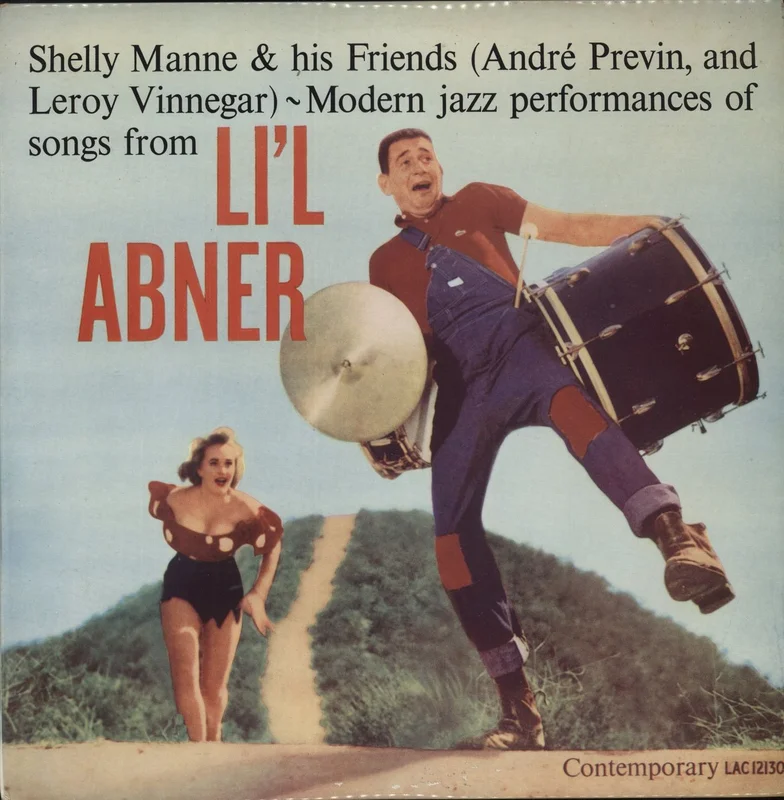 Shelly Manne Li'l Abner UK Vinyl LP